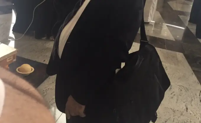Professor Yousef Hijji at an ACS astrochemistry event